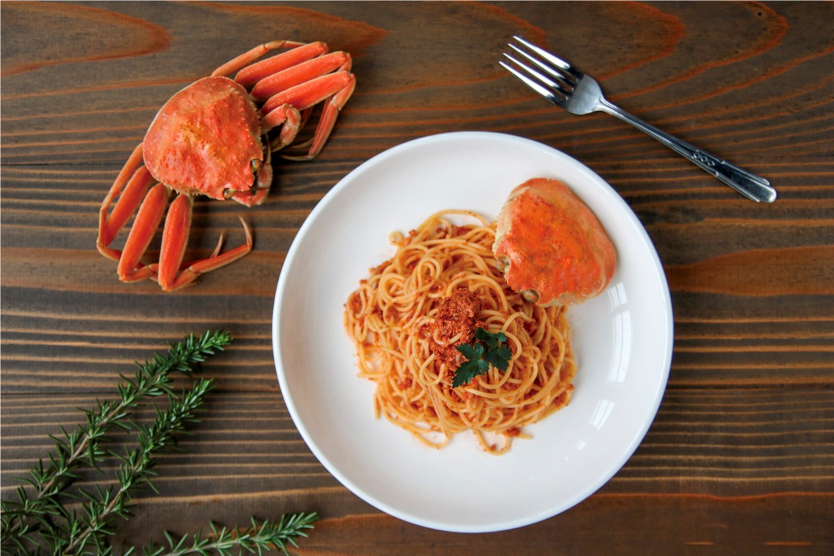 間人（たいざ）産こっぺがに100％　カニトマトソース　1パック　パスタ ソース 簡単 時短 手軽　アレンジ色々 グルメ おすすめ スパゲッティ イタリアン 洋食 お取り寄せ カニ ズワイ トマト 京都