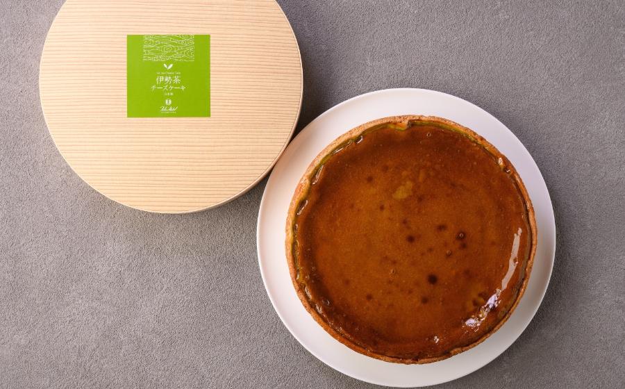 鳥羽国際ホテルチーズケーキ 伊勢茶 7号 21cm