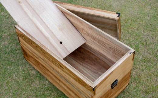【家具職人が天然木で作りあげた】衣装箱 手づくり 楠 桐 木のぬくもり 市耒家具店 南さつま市
