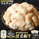 【ふるさと納税】＼ レビューキャンペーン対象品 ／ 鹿児島県産 和牛 ホルモン マルチョウ (計750g・250g×3P) 冷凍 カット済 小分け 個包装 で使いやすい 焼肉 や 鍋 に おすすめ ふるさと納税 ホルモン 黒毛和牛 牛肉 丸腸 もつ ふるさと 【宮路ファーム】f-miyaji-6049