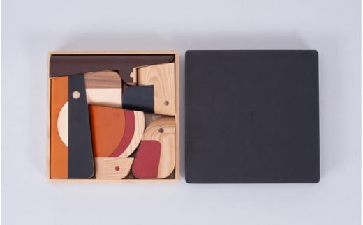 北海道アートオブジェ　コソンコクス　Bird Block - Box 北海道タモNF_03346