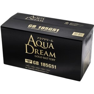 AQUADREAM GOLD 自動車始動用バッテリー 大型業務車両用  185G51 1個【配送不可地域：沖縄県】【1608313】