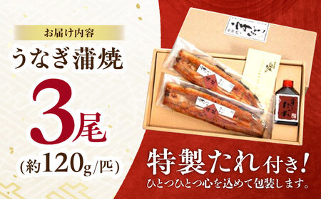 『北御門』うなぎ蒲焼3尾入り