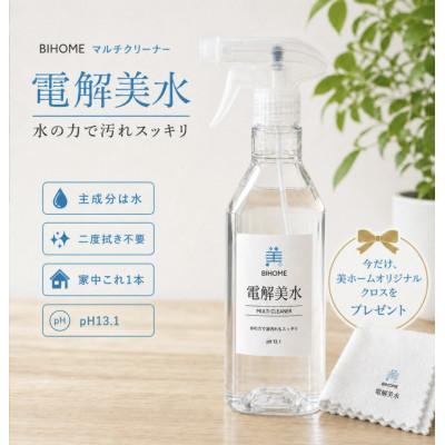 ふるさと納税 小山市 掃除のプロ使用!強アルカリ電解水の力 500mlスプレーボトル