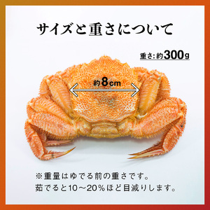 【令和7年発送】三陸産！活毛ガニセット 300g×4杯(4尾)【2025年2月～4月発送】【配送日指定不可】