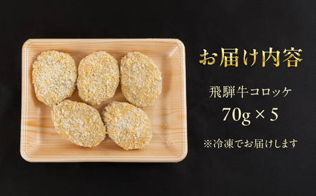 飛騨牛 コロッケ 5個  | コロッケ