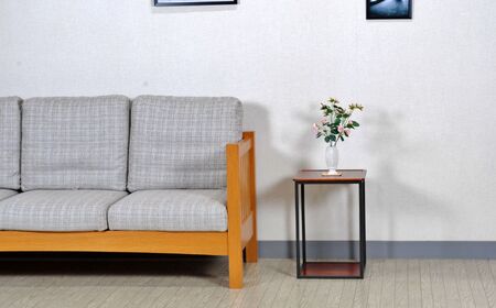 〈創業明治2 年、田中家具謹製〉けやきのサイドテーブル 2 段 #1【田中家具】