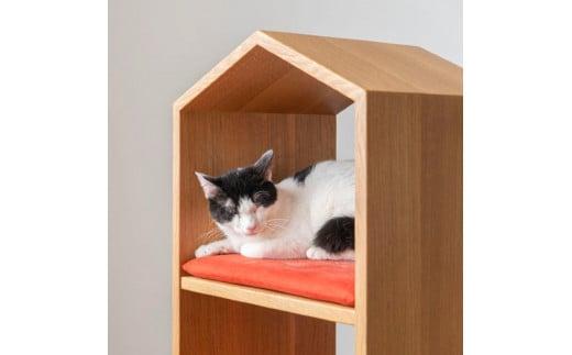 【飛騨の家具】 森のペット家具 ネコハウス キャットタワー ペット ねこ 猫 ネコ 飛騨家具 飛騨産業 CG030