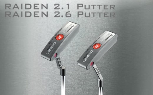 
RAIDEN 2.1(クランク)／2.6(スラント) PUTTER スチール | ゴルフ DOCUS クラブ パター_CZ62 ◇ ※離島への配送不可
