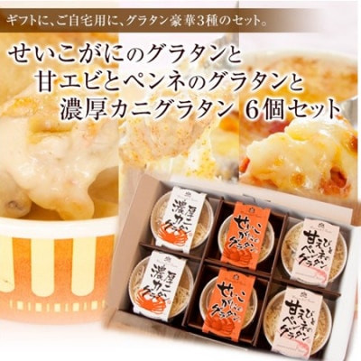 メゾン・ド・レトワール『グラタンセット(2個×3種)』【配送不可地域：離島】【1484795】