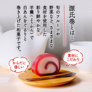 源氏巻 8個入 4種類 2個ずつ 和菓子 ようかん羊羹 白餡 白あん 餡子 あんこ スイーツ お菓子 おかし おやつ 源氏 かぐや ほうじ 柚仔 ゆのす 京都 長岡京 辻山久養堂