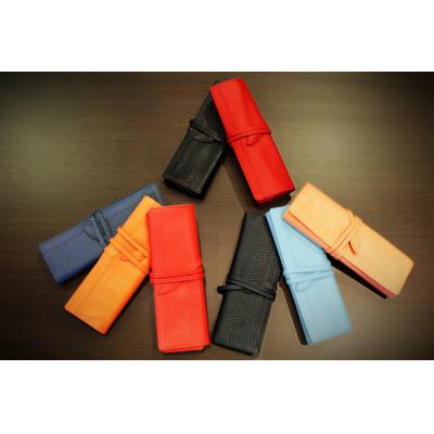 ふるさと納税 香芝市 こだわりの逸品「6本収納ロールペンケース」<ブルー> |  | 03