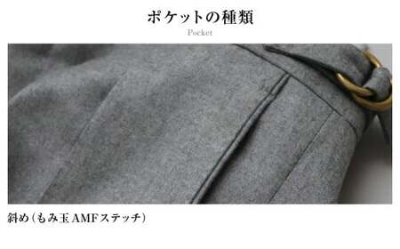 【ノータック／88】セミオーダー トラウザーズ 1本 （葛利毛織 タスマニアンブレンド／グレンチェック・ストレートライン） ｜ CALSA 長崎トラウザーズ 葛利毛織 ズボン パンツ