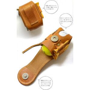 ゴルフボールホルダー【グレージュ】