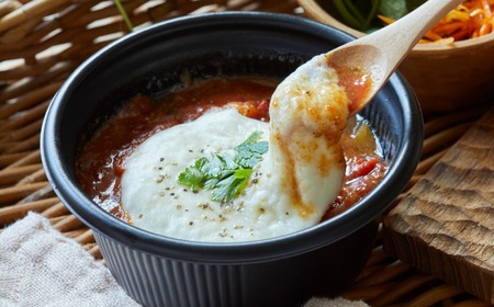 レンジで簡単ひとり鍋 「 豚バラトマトカレー 」 280g×1個 【 鍋 お手軽 簡単 調理 スープ 人気 冷凍 個包装 】～ the・孤高の個食鍋 ～