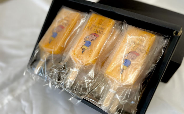 【最速発送】温州みかんアイスキャンデー12本セット / みかん アイス シャーベット アイスキャンデー 伊木力みかん / 諫早市 / 圭昭園 [AHAZ006]