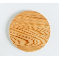 奥吉野杉の高級丸まな板 【板目】Lサイズ 31cm 国産 一枚板