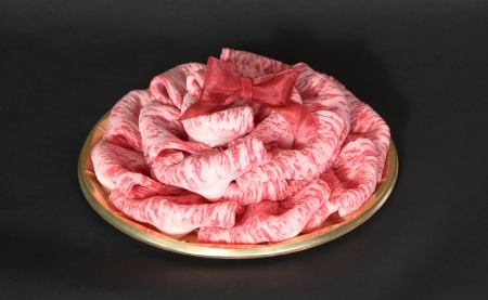 【肉ケーキ】宮崎牛ロース・デコレーションケーキ（宮崎牛 国産 牛肉 ロース すき焼き スライス サプライズ プレゼント ふるさと納税 送料無料） 和牛スライス 牛肉スライス スライス スライス スライ