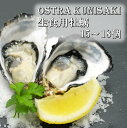 【ふるさと納税】牡蠣 生食用 殻付き Ostra Kunisaki 15 ～ 18個 （殻付き重量40～100g/個）