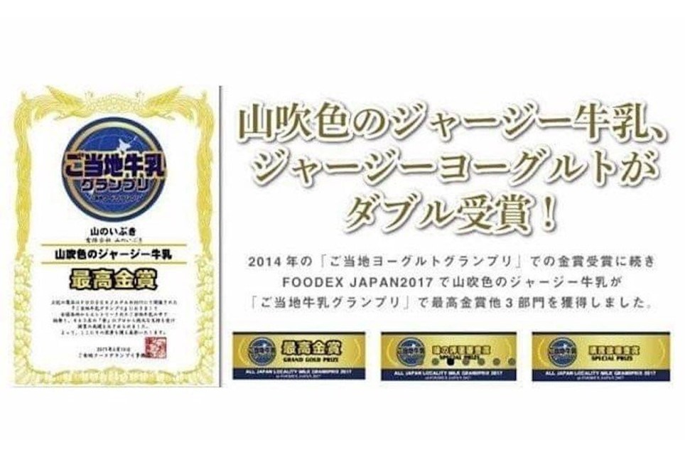 黒川温泉発 山吹色のジャージー牛乳・ヨーグルトセット 【FOODEX JAPAN 2017 最高金賞受賞】 黒川温泉 山吹色のジャージー牛乳 飲むヨーグルト 2種 11本 ジャージー牛乳 900ml 
