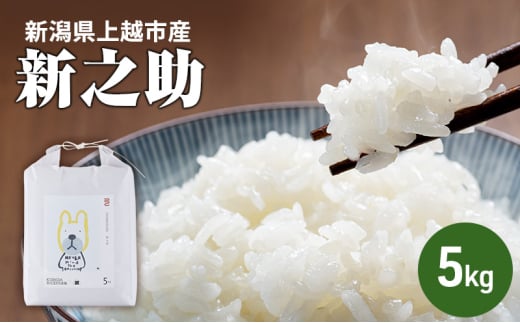 【先行予約　10月中旬より順次出荷】令和7年産　新潟県上越市柿崎産　新之助 霊峰米山 お米のお山のふもとから　岸田米 新之助（ぼくらのMaiMaiMaiバージョン） 白米5kg