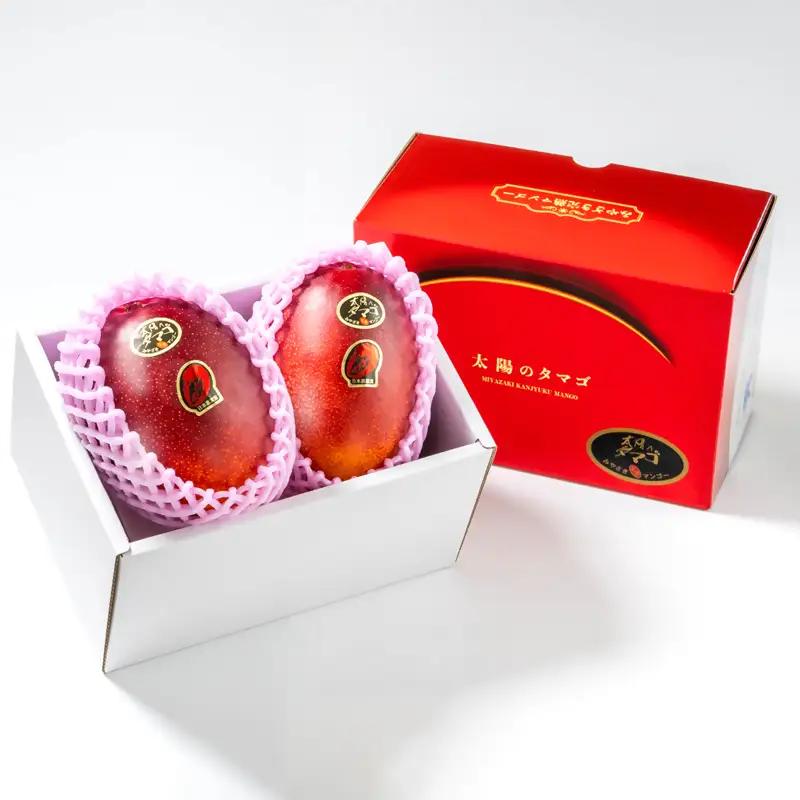 【ふるなびWEEK対象】7月発送 最高級ブランド『太陽のタマゴ』2L×2個【糖度15度以上】宮崎県西都市産完熟マンゴー＜68-1b＞