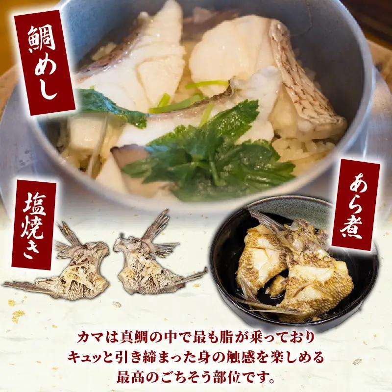 【冷凍】 鯛カマ こま切れ 真鯛 セット 
