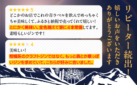 CLASSIC DRY GIN 500ml×3本| Gn5-2-2｜酒 お酒 アルコール ジン ドライジン 蒸留酒 ボタニカル スピリッツ 家飲み 宅飲み お土産 おみやげ 信州 長野県 野沢温泉村