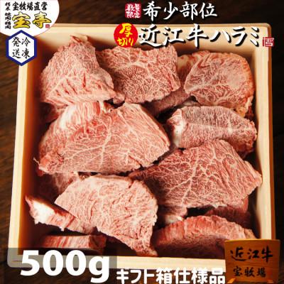 ふるさと納税 高島市 【宝牧場】近江牛ハラミ焼肉500g