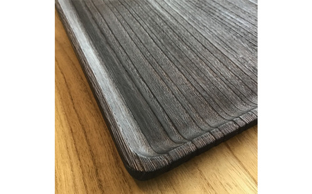 桐トレー 焼杢 LL《サイズ：約W530 D295 H20（mm）・重さ：約400g》天然素材の桐 シンプルなデザイン お膳 キッチン用品 加茂市 イシモク