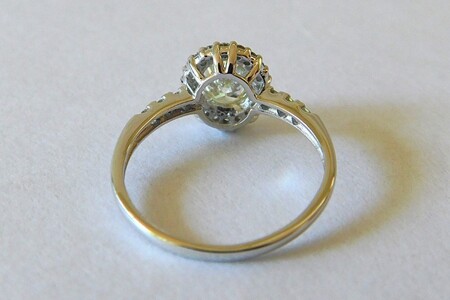 【ふるなび限定】【一点もの】Pt950　ベリーライトイエローダイヤ（0.967ct）リング　M22　K06154-H　FN-Limited-SP