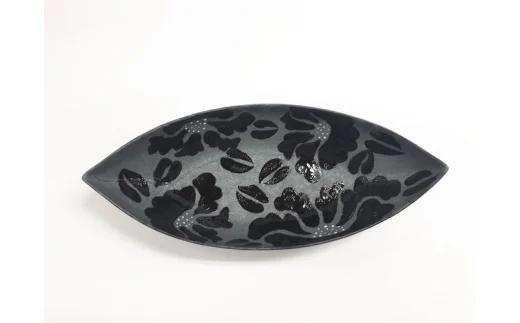 【伊万里焼】パスタ皿 カレー皿 絞り花船形鉢 H709_イメージ2