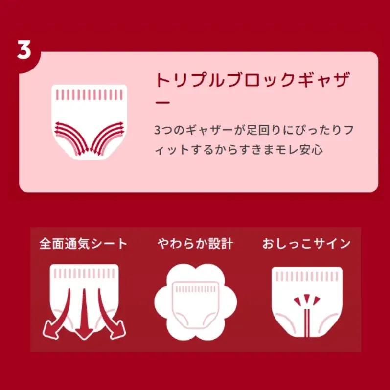 マミーポコパンツＭサイズ パンツタイプ 50枚×3パック（150枚） ドラえもん 