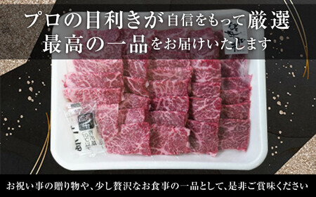 【定期便】あだたら酵母牛（焼肉用）もも 500g×6回（計3kg）