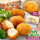 【ふるさと納税】【全12回定期便】チキンクリームコロッケ 20個 1.1kg ころっけ 揚げ物 惣菜 弁当 冷凍 ジューシー 横須賀【有限会社丸伸商事】[AKFH038]