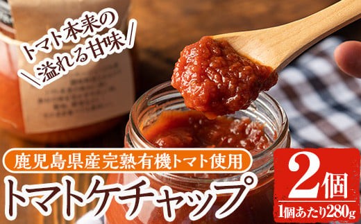 
                  y380 《数量限定》トマトケチャップ2個(280g×2個)完熟有機トマトを使用した手作りトマトケチャップはそのままソースとしても使える優しいお味の調味料【雲月農園】
                