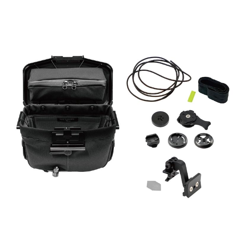 【ふるさと納税】[レックマウントプラス] ライドオンバッグ (ブラック)+ブロンプトン専用ベースマウント【R+Bag-BK-BROMPTON】「Ride On Bag とベースマウント(R+B-BROMPTON)のセット品」