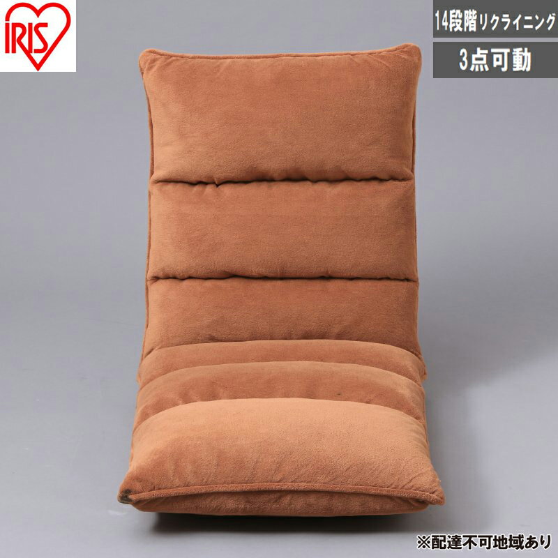 【ふるさと納税】イス フロアチェア 低反発 ZCR-2 ブラウン 座椅子 おしゃれ フロアチェア 1人掛け チェア チェアーソファ 座イス 低反発 一人暮らし かわいい おしゃれ モダン アイリスオーヤマ 座いす 新生活