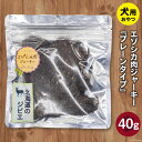 【ふるさと納税】エゾシカ肉ジャーキー 40g×1袋 [ピーチアンドフラワー 北海道 歌志内市 01227ae035] ペットフード ペット ドッグフード 犬用 鹿肉 おやつ エゾシカ 餌 エサ 手作り 国産