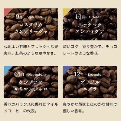 ふるさと納税 関市 【定期便】カフェ・アダチ ストレートコーヒー 毎月1袋400g×12ヶ月 |  | 03