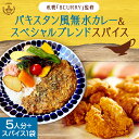 【ふるさと納税】 カレーキット パキスタン風 無水カレー 5人分 スペシャルブレンドスパイスセット 1袋 ゴチソウスパイスヤマダマサラ カレー専門店 8CURRY監修 レシピ付き スパイスカレー 自然素材 本格 スパイス カレー 手軽 安心 北海道 札幌市