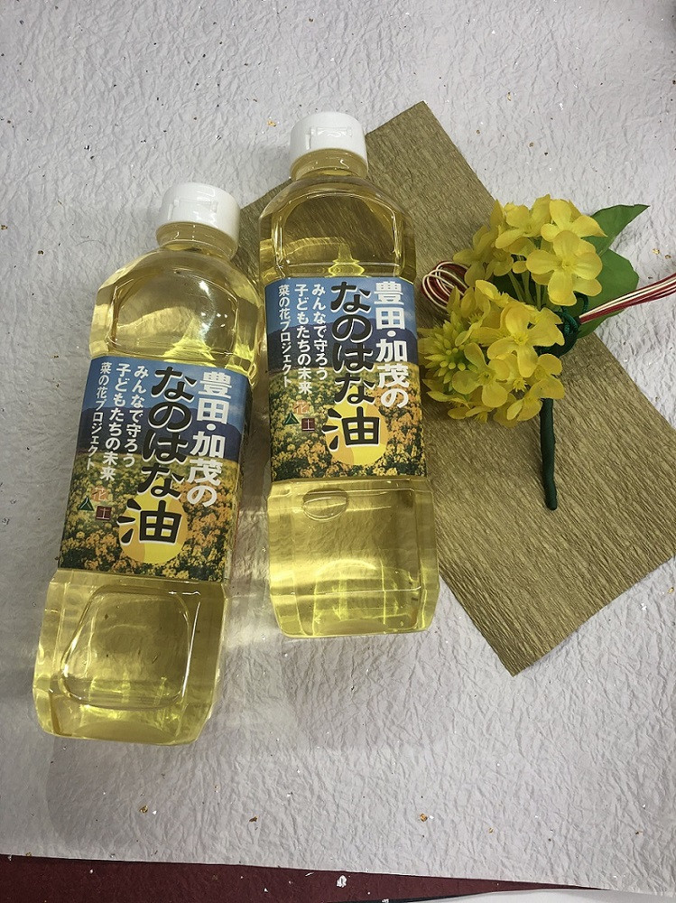 
＜愛知県産菜種100％使用＞なのはな油600g×24本
