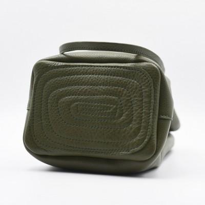 ふるさと納税 益子町 巾着バッグ(M)グリーン |  | 02