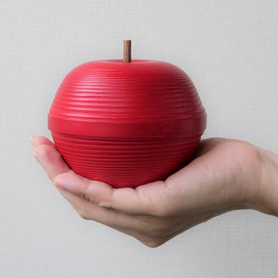 ふるさと納税 弘前市 BUNACO りんごの小物入れ 1個 petite RINGO|24_brb-010101 |  | 01