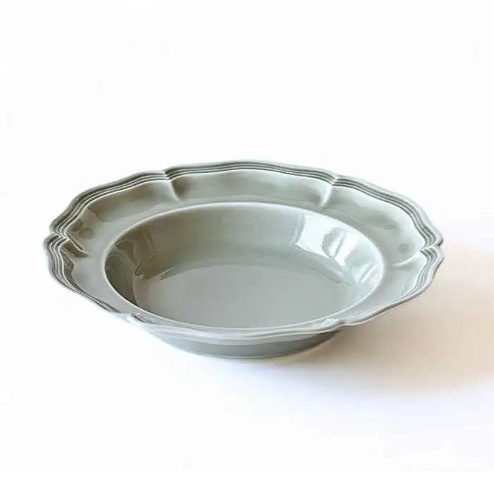 【波佐見焼】ombre de fleur ボウルL ロイヤルグレー 2枚セット 食器 皿【翔芳窯】[FE398]