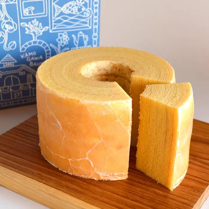 【カモガワバウム】もちふわ食感の『バウムクーヘン＆ラスクボックス』２段（７種13品） 《2週間以内に発送》《熨斗対応OK》バウム ラスク お菓子ギフト ギフトボックス チョコ プレーン 内祝い お歳暮