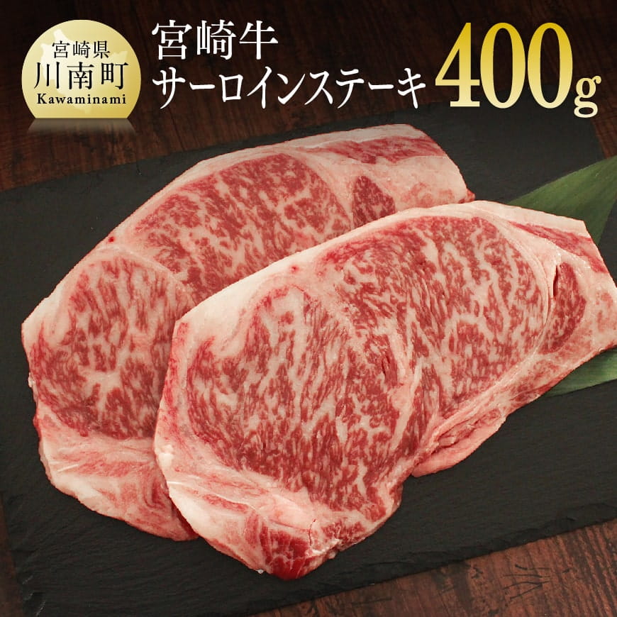 宮崎牛サーロインステーキ　牛肉[G7417]