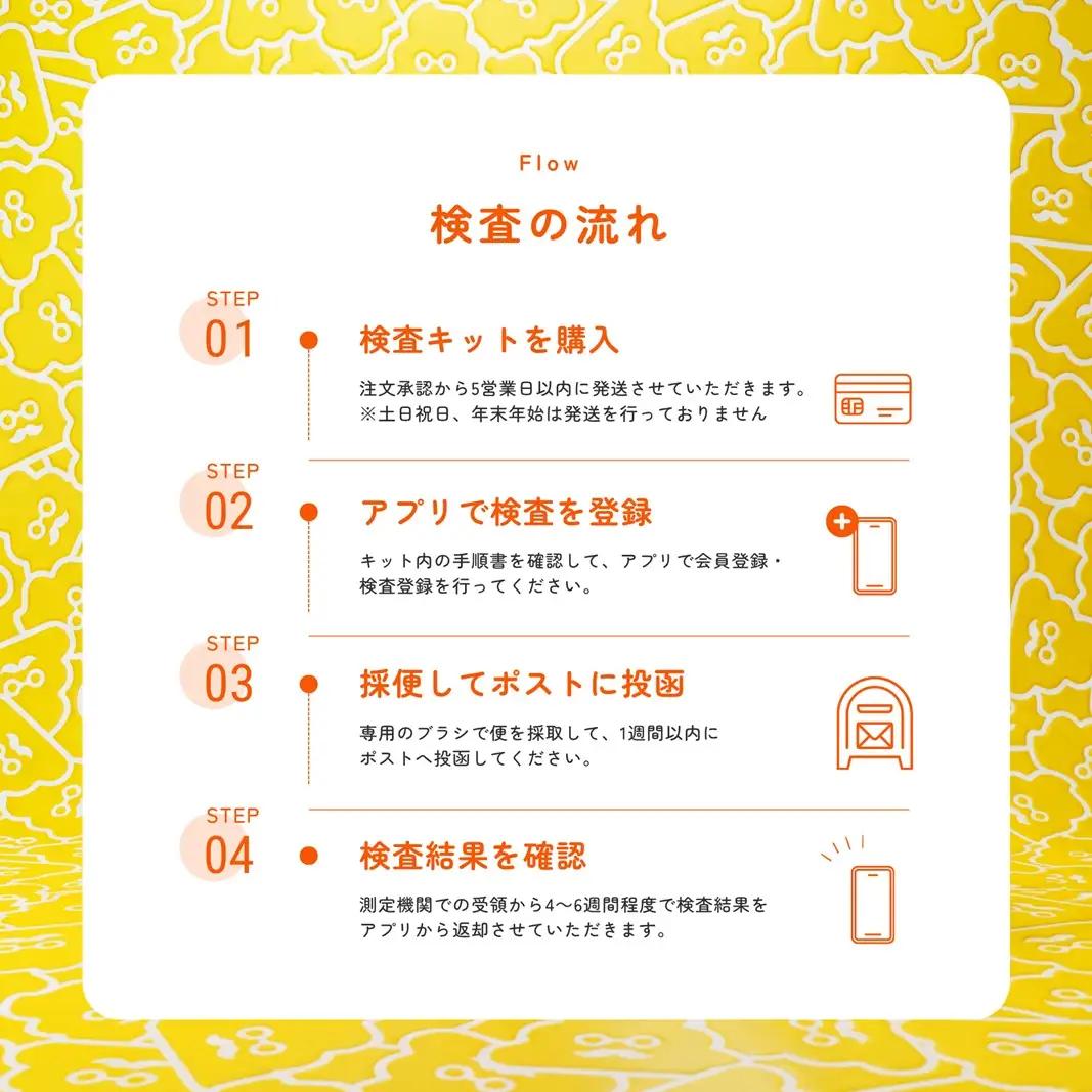 子ども向け腸内細菌検査サービス「うんちぇっく」 2回分 0198-004-S08