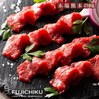 ふるさと納税 小国町 【熊本と畜】ふじ馬刺し 上赤身4個セット(80g×4) |  | 01
