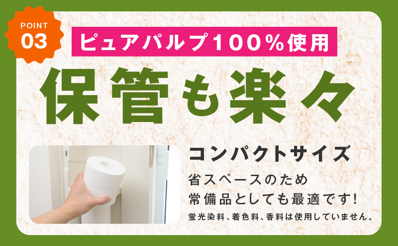 【圧倒的企業努力】ALOHAS トイレットペーパー 64ロール【シングル 85M巻 ピュアパルプ100% コンパクト 8ロール×8セット 生活用品 雑貨 日用品 必需品 常備品 まとめ買い 備蓄 防災